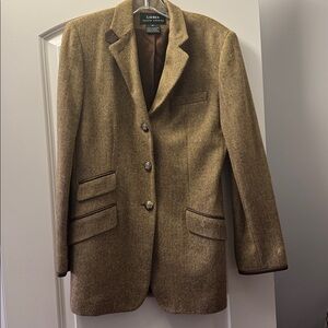 Ralph Lauren Tan Wool Blazer